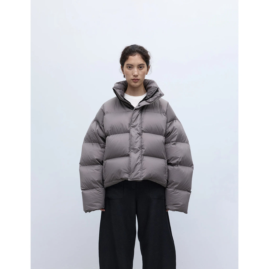 Fashion Bloggers Are All Wearing It~ Lightweight and Warm Short down Jacket, 270g White Duck down Puffer Jacket, New Winter Women's Coat