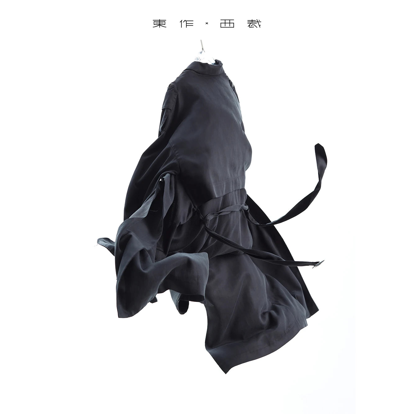 Flowing and Elegant~ Cool and Stylish Mid-Length Lyocell Women's Trench Coat 2025 Autumn New Style Early Autumn Thin Jacket