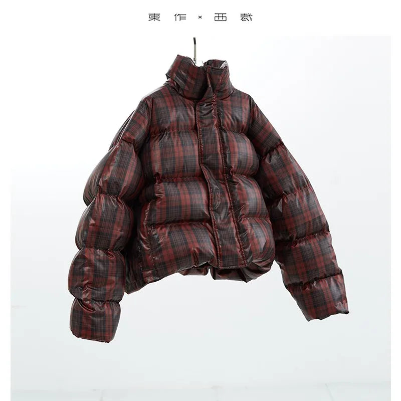 Fashion Bloggers Are All Wearing It~ Lightweight and Warm Short down Jacket, 270g White Duck down Puffer Jacket, New Winter Women's Coat