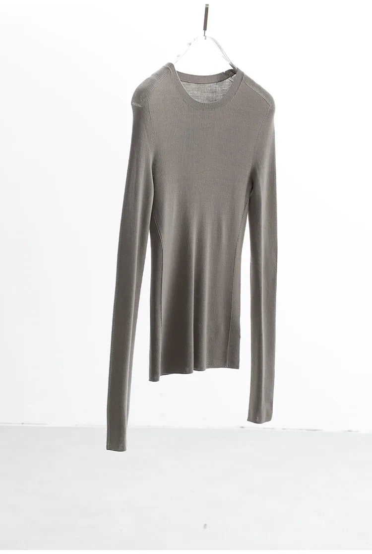 Versatile Item~100% Wool Base Layer Slim-Fit Pullover Turtleneck Sweater for Women, New Autumn and Winter Collection