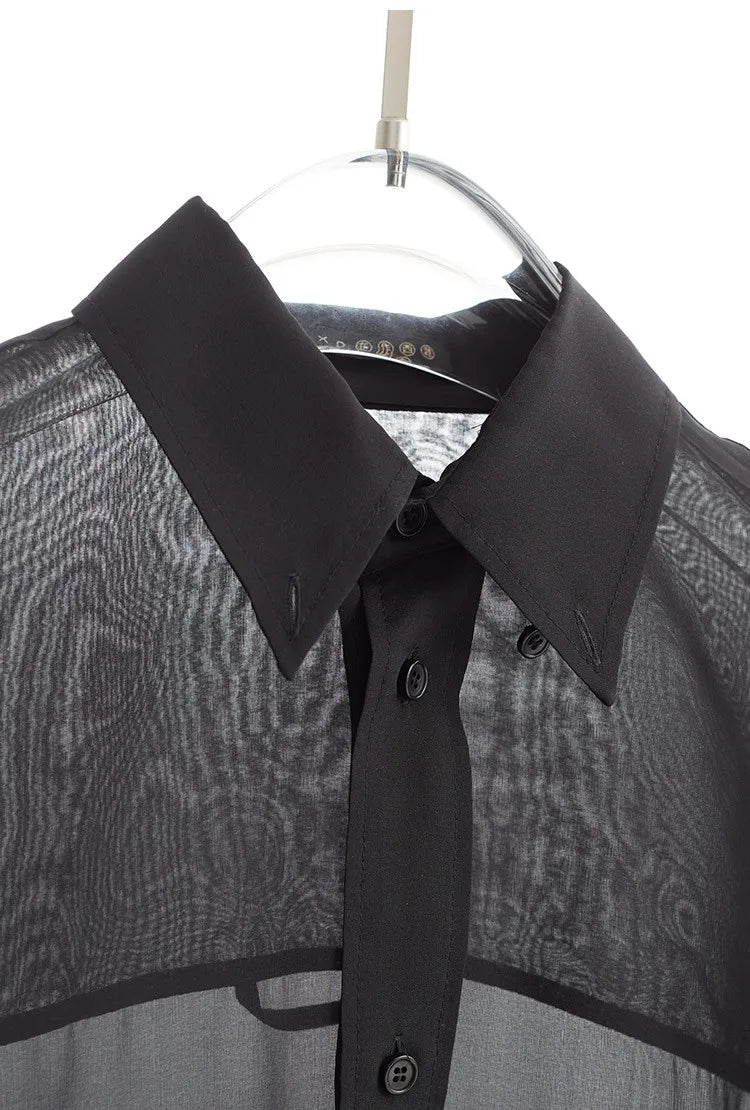 2025 Summer New Women's 100% Mulberry Silk Oversize Shirt Loose Slimming Top