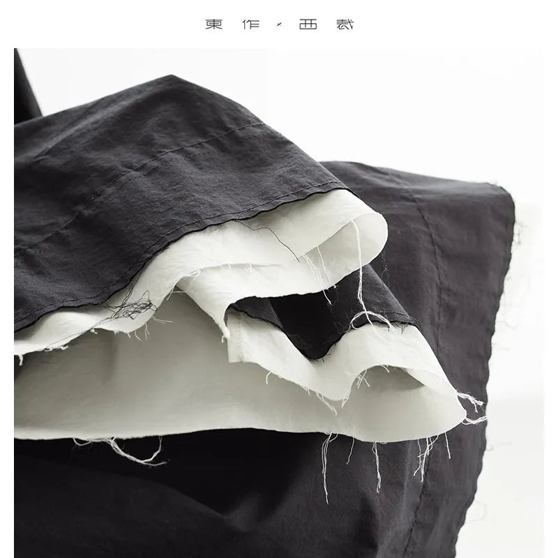 Color-Blocked Wide-Leg Pants, Cropped Pants for Women, Loose Plus-Size Pants, New Arrivals for Spring/Summer 2026