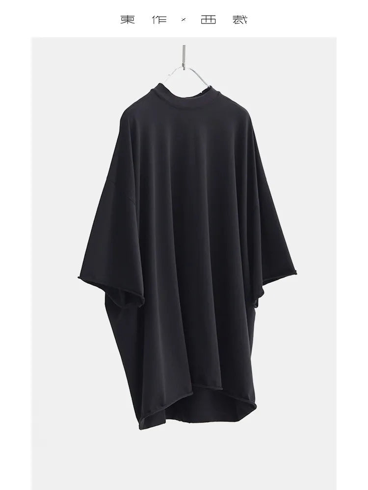 No Sense of Restraint ~ Women's Mid-Length Short-Sleeved T-Shirt, Hemp Organic Cotton Three-Quarter Sleeve Top